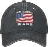 I Miss The America I Grew Up in Hat for Men Dad Hat Cool Hat.