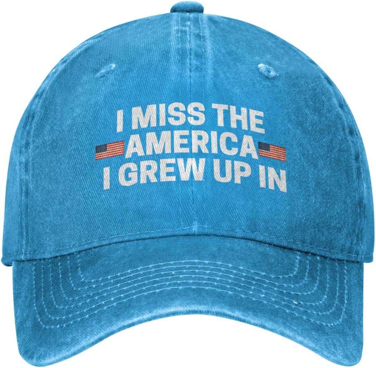 I Miss The America I Grew Up in Hat for Men Dad Hats Fashionable Hat Onlydads