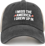 I Miss The America I Grew Up in Hat for Men Dad Hats Fashionable Hat Onlydads