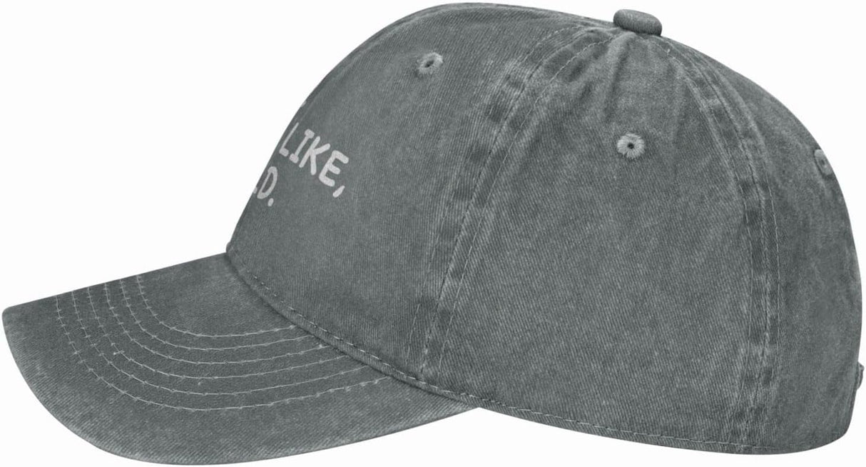 I'm Old But I'm Like Cool Old Hat Women Baseball Caps Graphic Hats Gray.