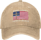 Jesus Baseball Hats for Women Make America Godly Again Cute Baseball Cap.