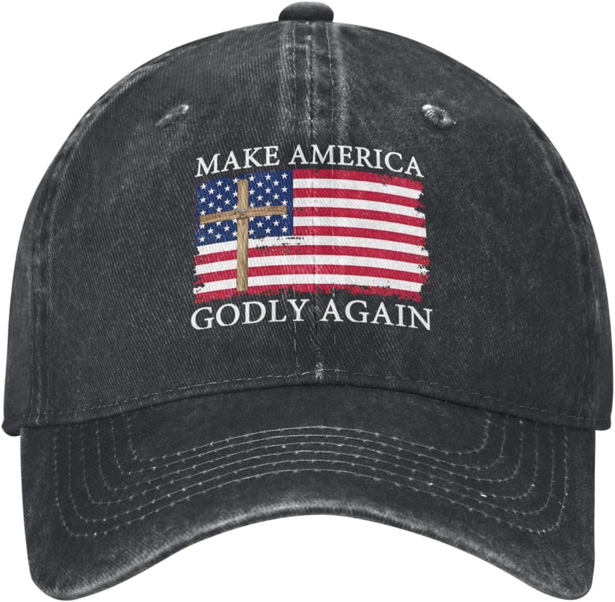 Jesus Baseball Hats for Women Make America Godly Again Cute Baseball Cap.