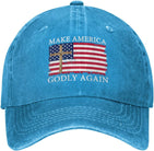 Jesus Baseball Hats for Women Make America Godly Again Cute Baseball Cap.