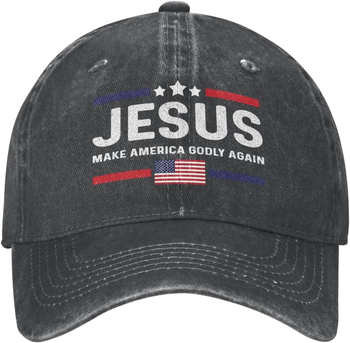 Jesus Make America Godly Again Hat for Women Baseball Caps with Design Hats Onlydads