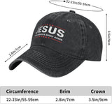 Jesus Make America Godly Again Hat for Women Baseball Hats with Design Cap.