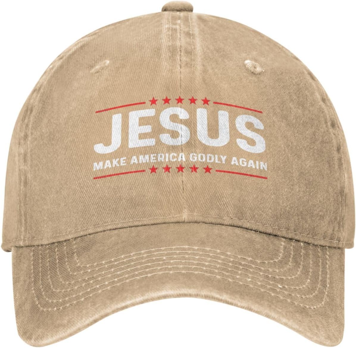 Jesus Make America Godly Again Hat for Women Baseball Hats with Design Cap.