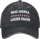 Make America Laugh Again Hat  Classic Fashion Caps Men Women.