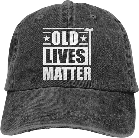 Old Lives Hat Matter, Vintage Adjustable Wash Cotton Hat.