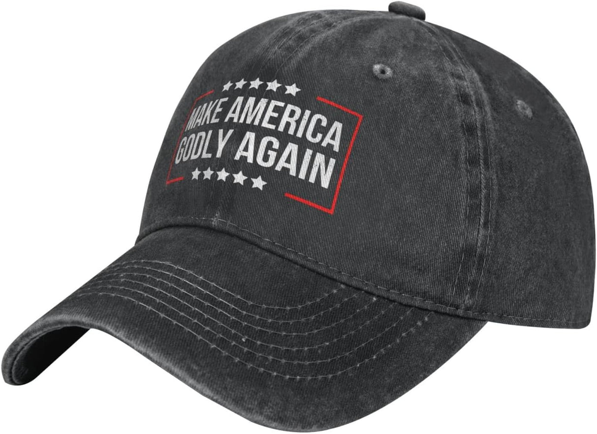 Ultra MAGA Hat Make America Godly Again Hat for Men Baseball Hat Adjustable Hats.