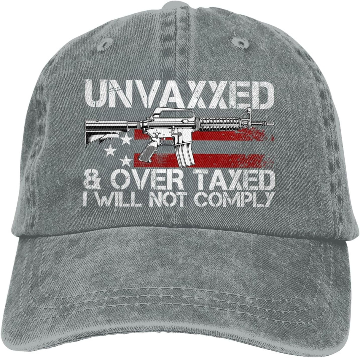 Unvaxxed and Overtaxed I Will Not Comply Hat for Women Hat for Women Birthday Gifts Onlydads