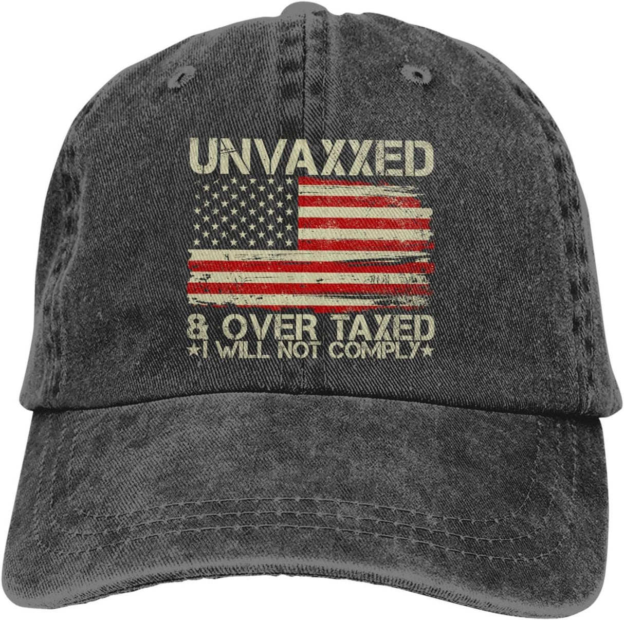 Unvaxxed and Overtaxed I Will Not Comply Hat for Women Hat for Women Birthday Gifts Onlydads