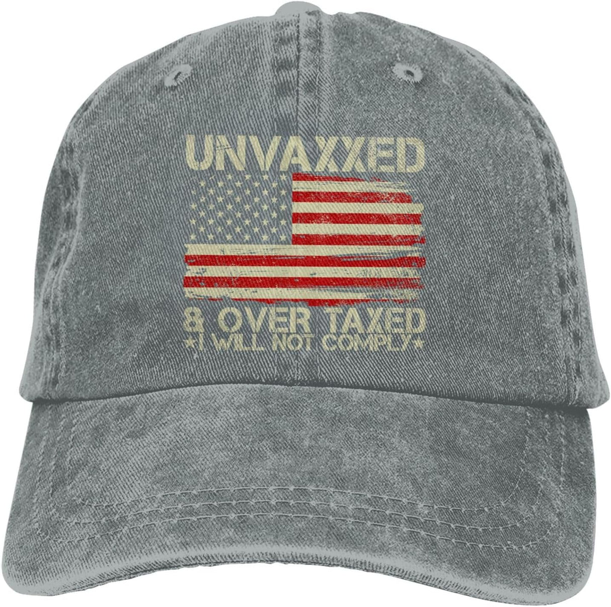 Unvaxxed and Overtaxed I Will Not Comply Hat for Women Hat for Women Birthday Gifts Onlydads