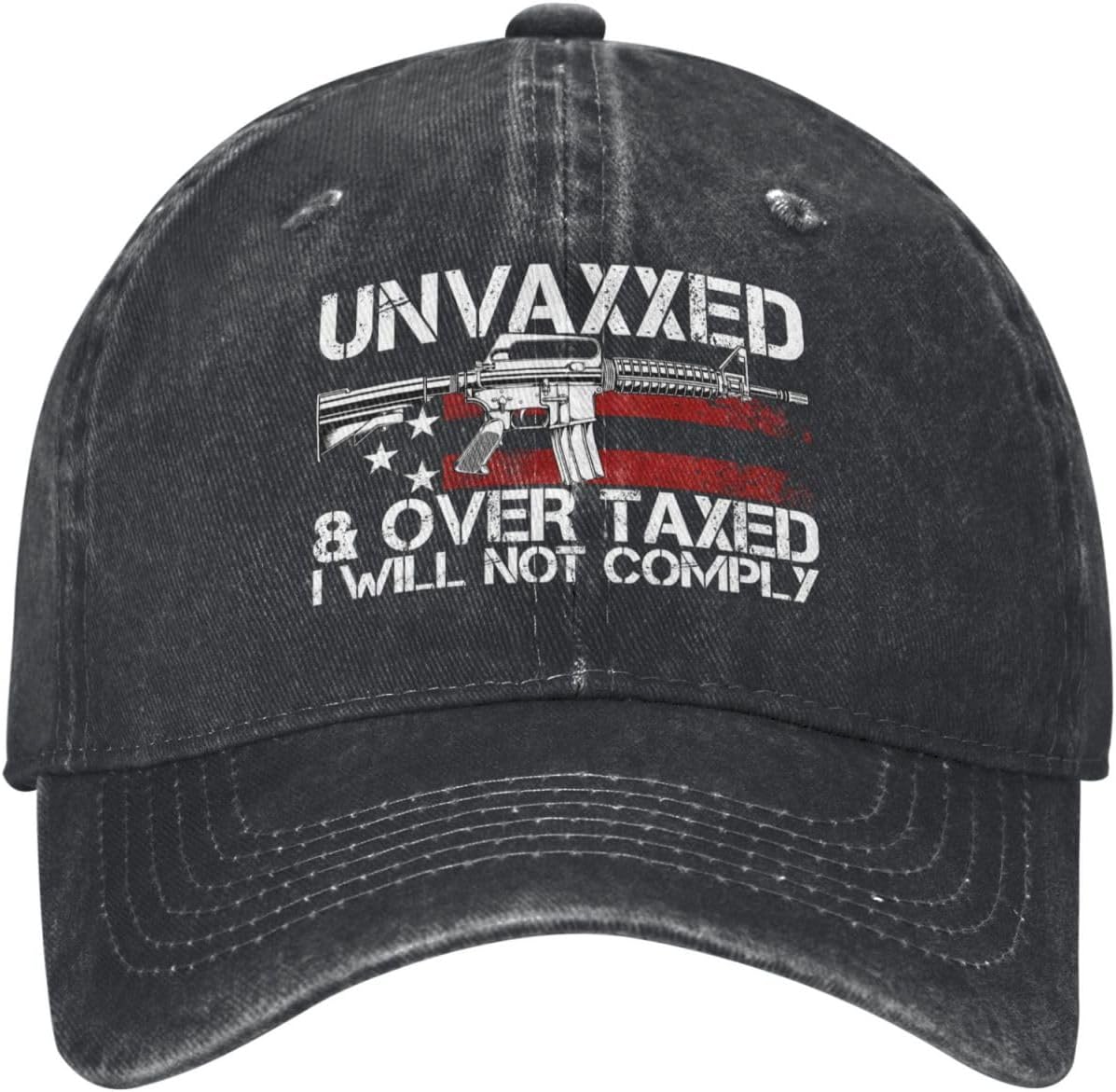 Unvaxxed and Overtaxed I Will Not Comply Hat for Women Hat for Women Birthday Gifts Onlydads